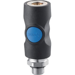 Greito atjungimo apsauginė jungtis, 3/8 colio BSP išorinis sriegis, ISI061152