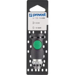 Greito atjungimo apsauginė jungtis, 3/8 colio BSP išorinis sriegis, ESI071152P001