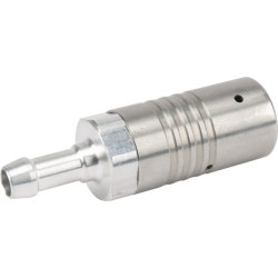 Greito atjungimo apsauginė jungtis su 10 mm žarnos antgaliu CSM081810