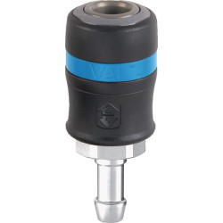 Greito atjungimo apsauginė jungtis su 13 mm žarnos antgaliu ISG111813