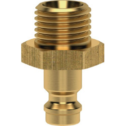 Vyriškas sriegis su 1/8" BSP išoriniu sriegiu ESM18NA