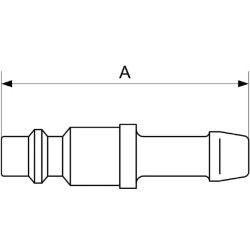 Jungtis su 10 mm žarnos antgaliu IRP086810