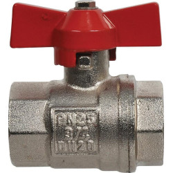 Rutulinis vožtuvas su sparno rankena 3/4" I/I KS34FV