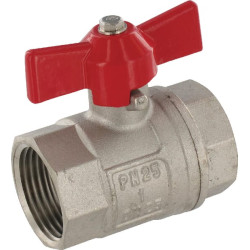 Rutulinis vožtuvas su sparno rankena I/I 1" KS1FV