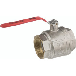 Rutulinis vožtuvas BSP 2x vidinis 3" sriegis + nerūdijančio plieno rankena KS3FKR