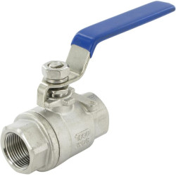 Rutulinis vožtuvas, nerūdijančio plieno, 2xF 3/8'' KS38FRVS