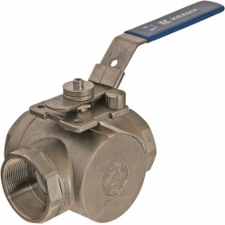 Trijų padėčių rutulinis vožtuvas L 2" nerūdijančio plieno BV3L2FSS