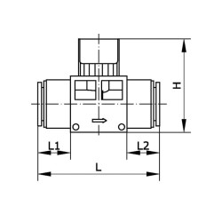 Integruotas uždarymo vožtuvas ISV6