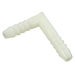 90° alkūnė + žarnos antgalis 1/4"x1/4" 33EL14HB