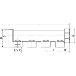 Vidinis sriegis, 2 išėjimai DP342B