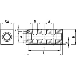 Kolektoriaus blokas 3043125D38
