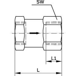 Atbulinis vožtuvas NRVM5