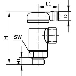 Atbulinis vožtuvas PNRV144