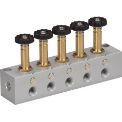 Solenoidinis vožtuvas NC1/8" 6f 3/2 SOVD32M18NC6