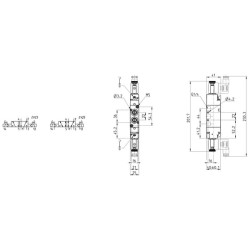 Solenoidinis vožtuvas 5/2 eigų 354E1102