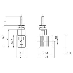 Jungtis su kabeliu 1225501