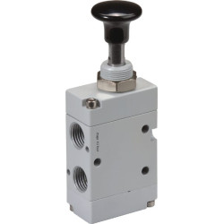 Svirtinis vožtuvas 3/2 mygtuko 1/4" MAB32B14