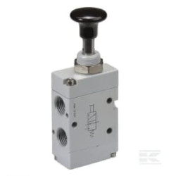 Svirtinis vožtuvas 3/2 mygtuko 1/8" MAB32M18NC