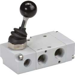 Svirtinis vožtuvas 3/2 rankų 1/4" MAL32B14