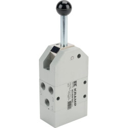 Vožtuvas 5/3 rankinės svirties MOV53M18OC