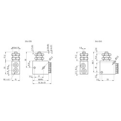 Mini vožtuvas 3/2 eigų 235985