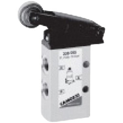 Vožtuvas, 3/2, valdomas ritinine svirtimi 338955