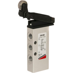 Vožtuvas, 5/2, valdomas ritinine svirtimi 358965