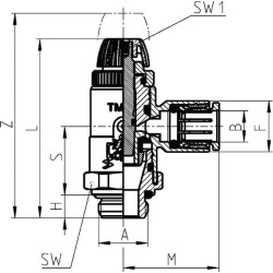 Srauto reguliavimo vožtuvas TMCU9781210