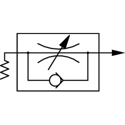 Šalinamo oro srauto atbulinis vožtuvas PFCC18O8