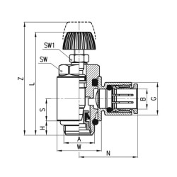 Srauto reguliavimo vožtuvas PMCU704184