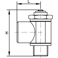 Ištraukiamo oro srauto atbulinis vožtuvas PFCC14IO