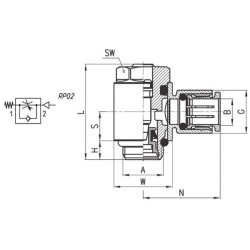 Srauto reguliavimo vožtuvas PSCU6083812