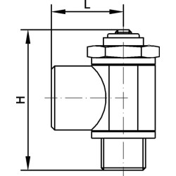 Tiekiamo oro atbulinis vožtuvas PFV18IO