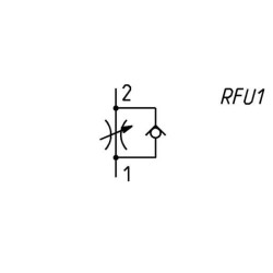 Srauto reguliavimo vožtuvas RFU44614