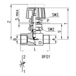 Srauto reguliavimo vožtuvas 282918