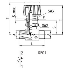 Srauto reguliavimo vožtuvas 281918