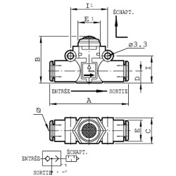 MW LOL greito išmetimo vožtuvas VSRL 6-6-SIL 9063116