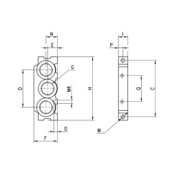 Terminalo modulis CNVL3H