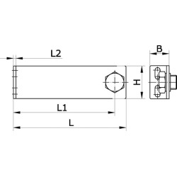 Montavimo laikiklis MB14L