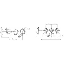 Galinė plokštė 1/4" PVEP14