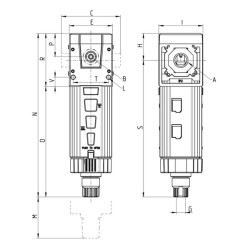 Koalescencinis filtras MD1FC000