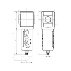 Koalescencinis filtras MX238FC00