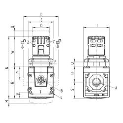 Slėgio reguliatorius MD1R000