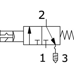 Vožtuvas G 3/8 SV3MG38I210PB224DC