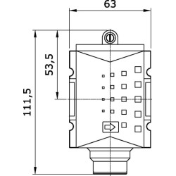 Vožtuvas G 1/2 AVG12I2516PB2