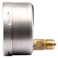 Slėgio matuoklis Ø100 0–60 bar 1/2 colio galinis MA10060B08SSGF