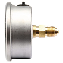 Slėgio matuoklis Ø63 0–6 bar 1/4 colio galinis MA636B04SSGF