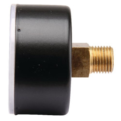 Slėgio matuoklis Ø50 0–10 bar 1/4 colio galinis MA5010B04ST