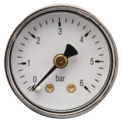 Slėgio matuoklis Ø40 0–6 bar 1/8" galinis MA406B02ST