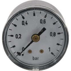 Slėgio matuoklis Ø40 0–1 bar 1/8" galinis MA401B02ST